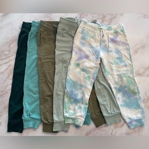LOT OF H&M COTTON JOGGERS BOYS SIZE 5